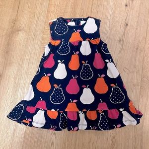 Gap pear cotton dress 12-18 months